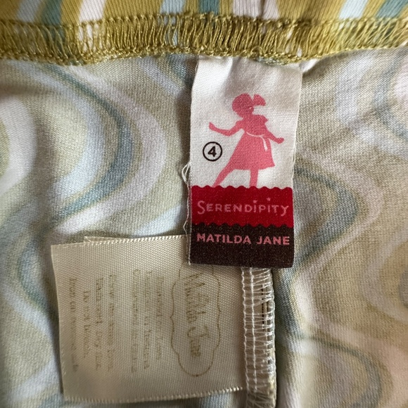 Matilda Jane Serendipity Sugar & Spice floral lap dress w/ dizzy ruffle leggings - Picture 7 of 9